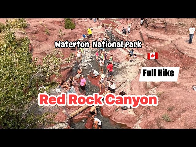 Red Rock Canyon, Waterton National Park | Complete Tour | Alberta, Canada 🇨🇦