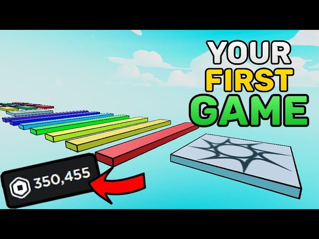 How to make your FIRST Roblox Game (Make Robux)