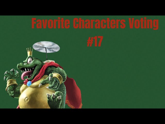 RickyGator’s Favorite Characters Voting #17