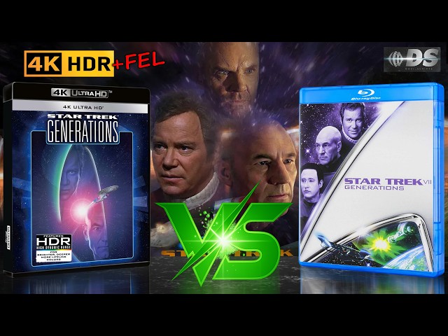 4K HDR Blu-ray ANALYSIS | Star Trek VII Generations 1994