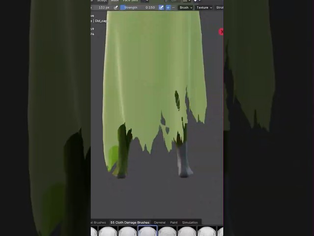 OPACITY MAP  #b3d #blender #texturepaint