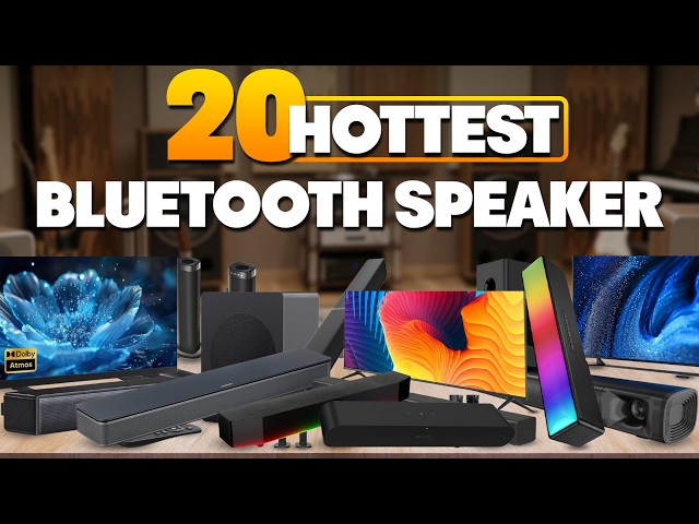 20 Hottest Bluetooth Speaker On Amazon Under $200