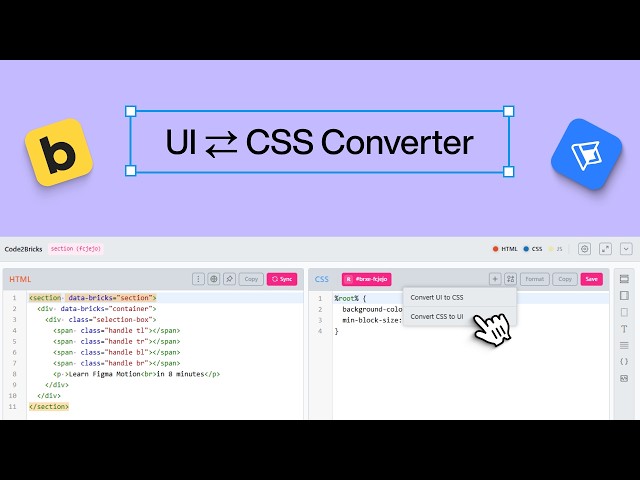 HUGE CSS Upgrade in Code2Bricks 1.7.0, Convert CSS to UI - Bricks Builder, WordPress