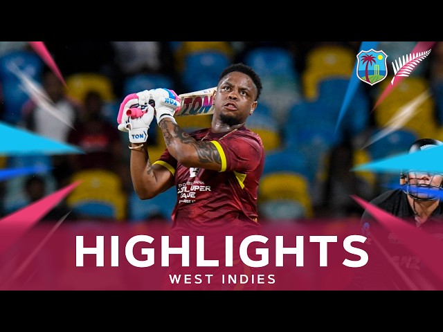Hetmyer Leads The Chase | Highlights | West Indies v New Zealand | 5th ODI