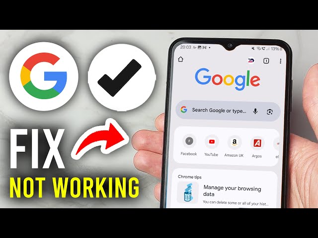 How To Fix Google Search Not Working Problem - Step By Step