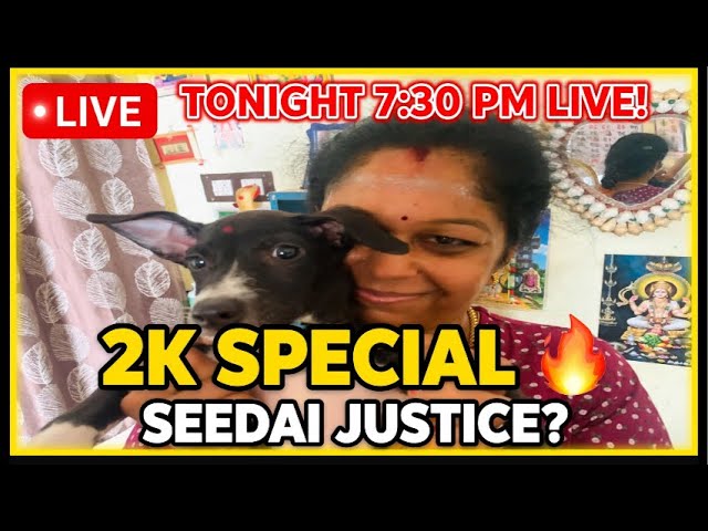 2K SPECIAL LIVE 🔥 Baami Gaani Seedai Justice? 😂 | Q&A + 2K Celebration LIVE