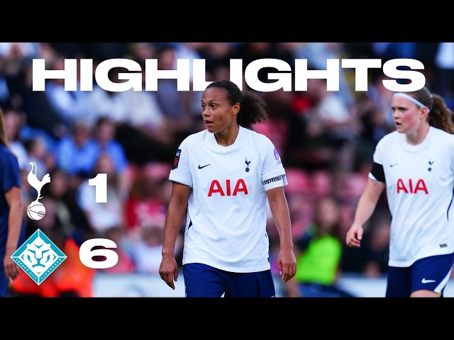 Spurs 1-6 London City Lionesses | Women’s Super League Highlights