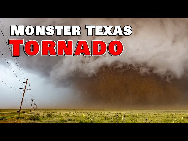 Monster Texas Tornado Chase - 5th June 2025