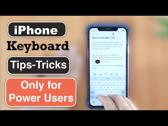 10 iPhone Keyboard Tricks, Tips, and Gestures for iOS Power Users ✅ ✅🔥🔥
