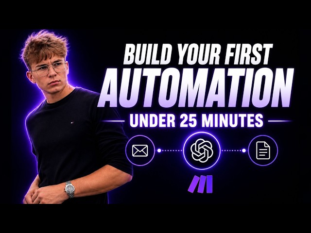 Learn AI Automation in 30 Minutes (Make.com Beginner Guide)