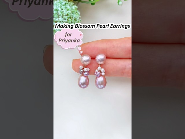 A Bit More Than Minimalist🌸Natural-Color Pearl Earrings✨