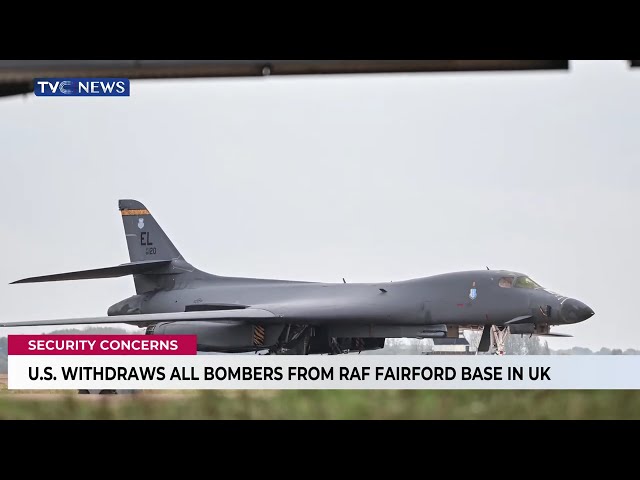 U.S. Withdraws All Bombers From RAF Fairford Base In UK