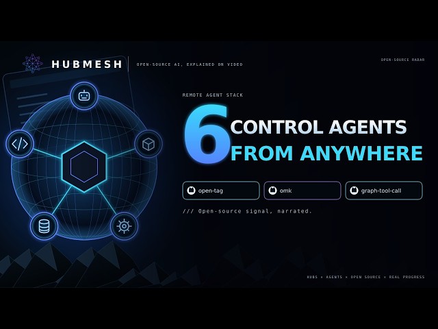 Control AI Agents from Anywhere: 6 Open-Source Tools