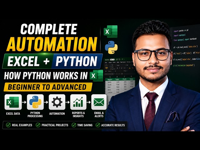 How to Automate Excel with Python | Complete Excel Automation Tutorial