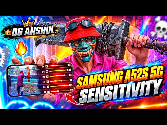 Samsung a52s 5g OB55 Update Deadly Sensi 🤯 | No Recoil ❌ 💯 Working 📈| For All Devices 📱 Best Sensi