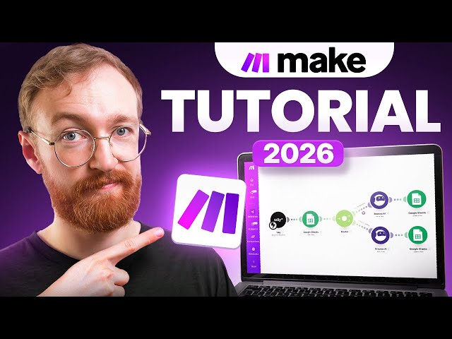 Make.com Tutorial for Beginners 2026 (Full Guide) - In Bangla