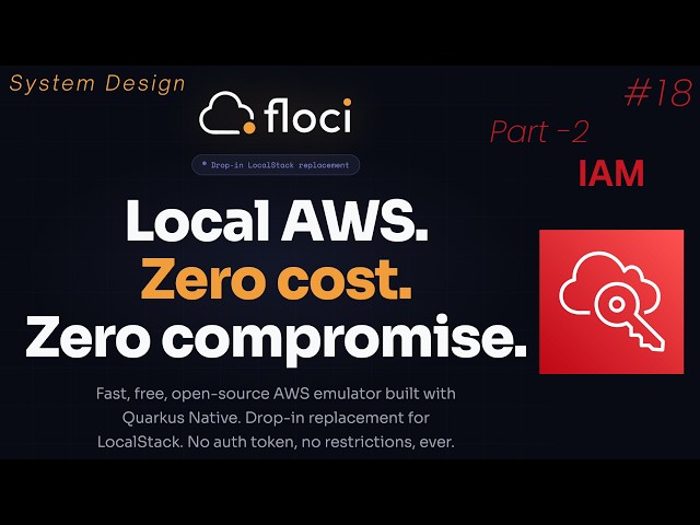 Floci + AWS IAM Deploy Locally Free | Part - 2 | @CodingJist
