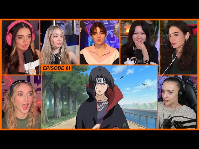[GIRLS REACT] Itachi First Appearance | Ep 81 Girl Reaction Mashup