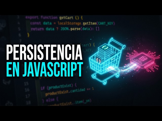 🛒 CÓMO CREAR UN CARRITO en JAVASCRIPT con LOCALSTORAGE: guía paso a paso