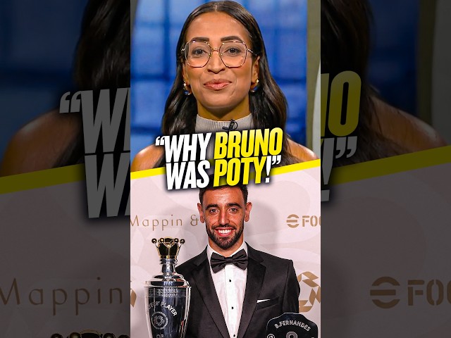Why did Manchester United's Bruno Fernandes win PFA player of the year?🤔🔴