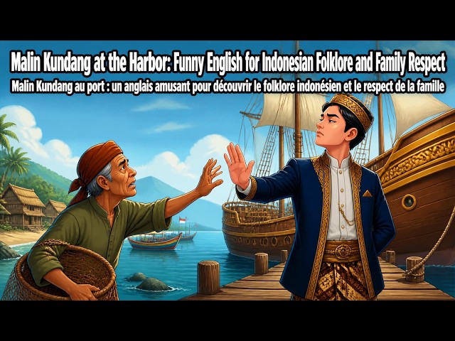 Malin Kundang au port : un anglais amusant pour découvrir le folklore indonésien et le res...