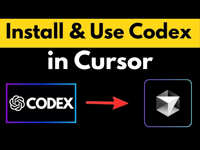 How to Install and Use Codex in Cursor IDE (Complete 2026 Guide)