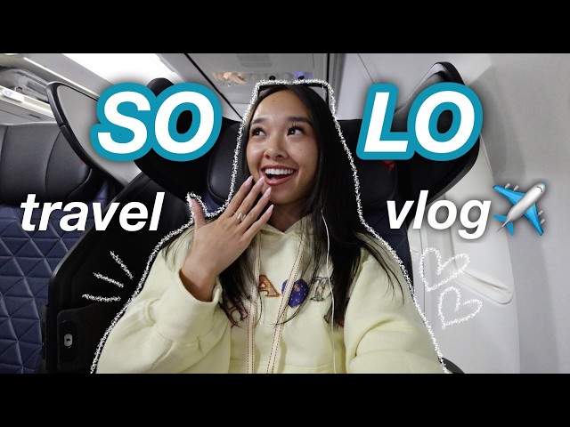 SOLO travel vlog ✈️🩵🪽