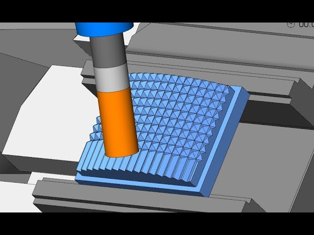 Mastercam Multiaxis Case Study: Knurling with Project Curve Toolpath