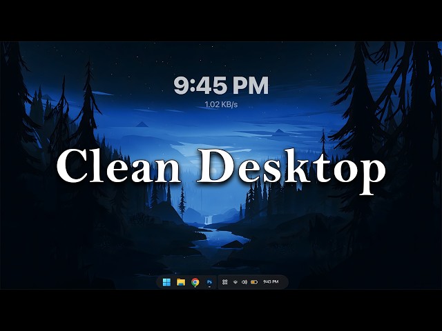 Transforming My Messy Windows Desktop