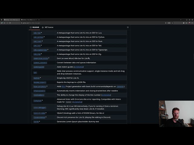Lite-XL: A light and fast replacement for VS Code