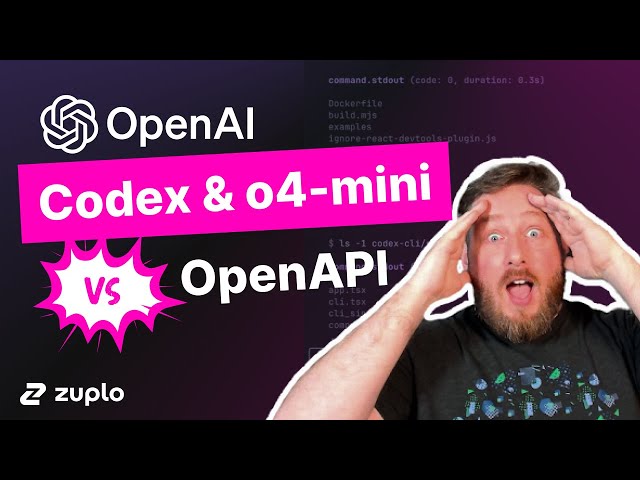 OpenAI Codex & o4-mini vs OpenAPI