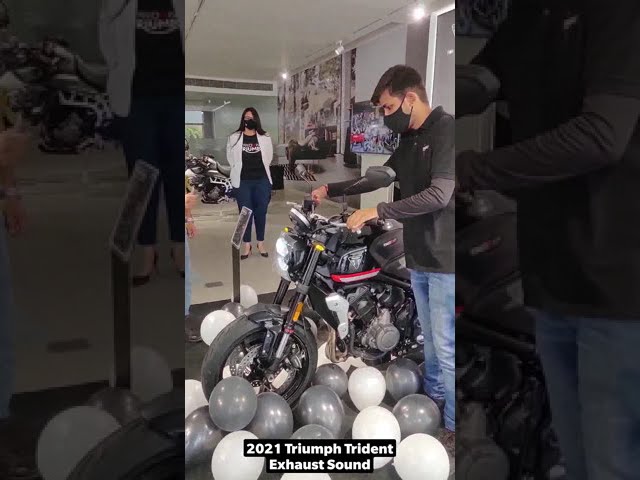 Triumph Trident Exhaust Sound ππ―