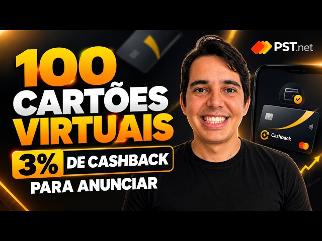 The Best Prepaid Virtual Card for Advertising with 3% Cashback (PST.NET)