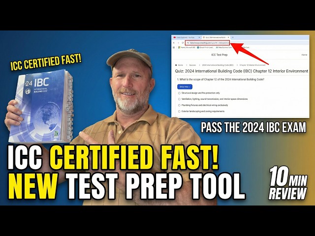 Free ICC Exam Prep for Inspectors — Introducing tests.livesayconsulting.com