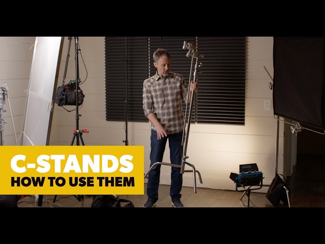 How to Setup & Use a C-Stand | Filmmaking