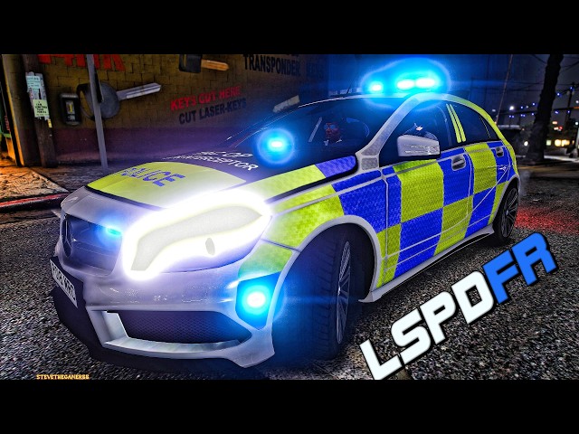🚔 GTA 5 LSPDFR | British City Patrol in the Mercedes-Benz 🚨 London-Style Policing!