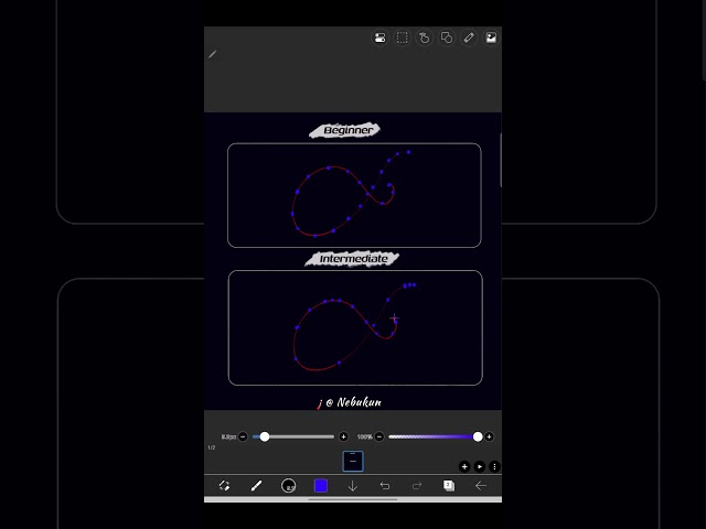 Easy glowing drop animation step-by-step #arttutorial #shorts