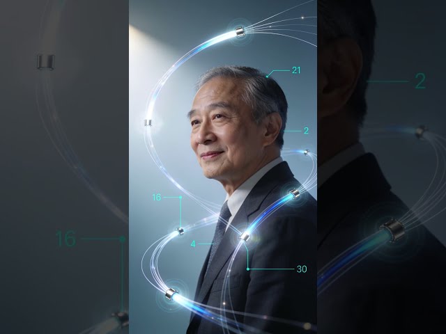 Who discovered that data can be transmitted through light?
