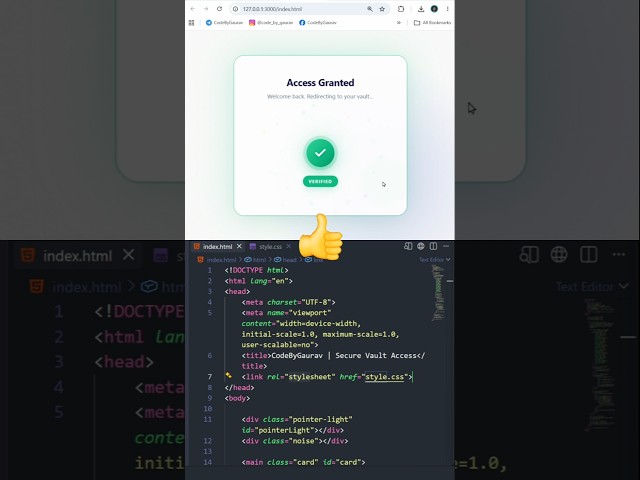 Modern OTP Verification Form 🔐 | HTML CSS JS #html  #css #javascript #webdevelopment