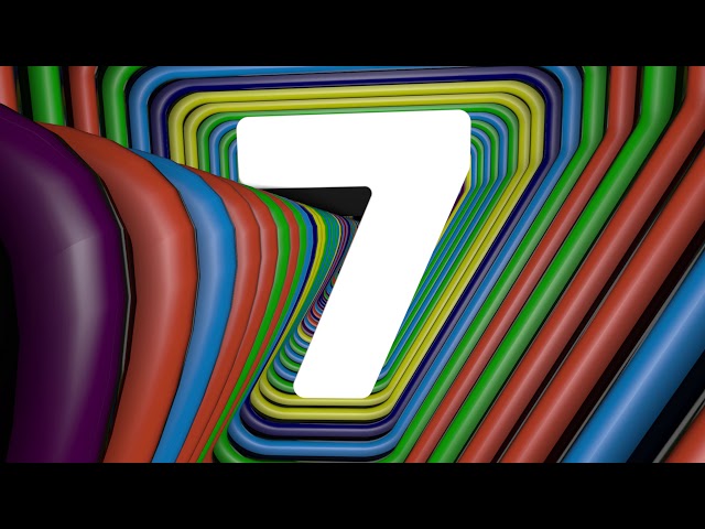 Rainbow seven countdown