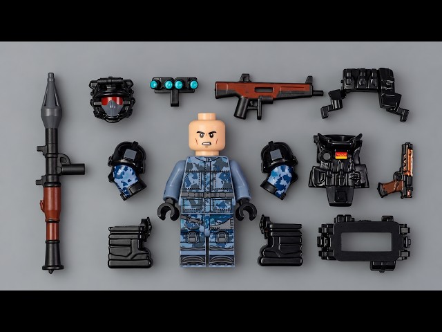 Custom LEGO Delta Force Vyron Navy Dragon | Tactical Operator Skin Review