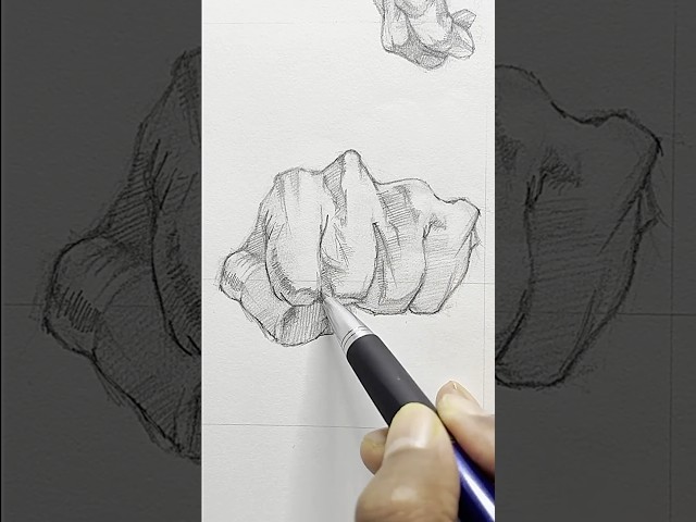 Hand Anatomy Drawing session