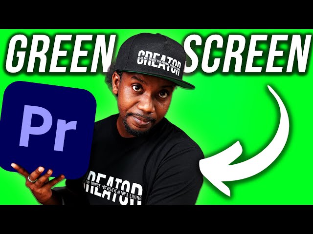 EASY Green Screen Tutorial for Adobe Premiere Pro  (STEP BY STEP + Free Preset)