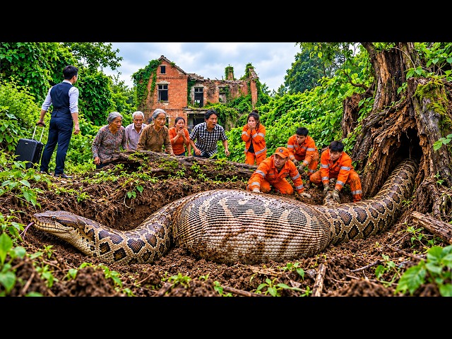 Kicked Out With Nothing — He Bought an Abandoned House and Found a MONSTER PYTHON!