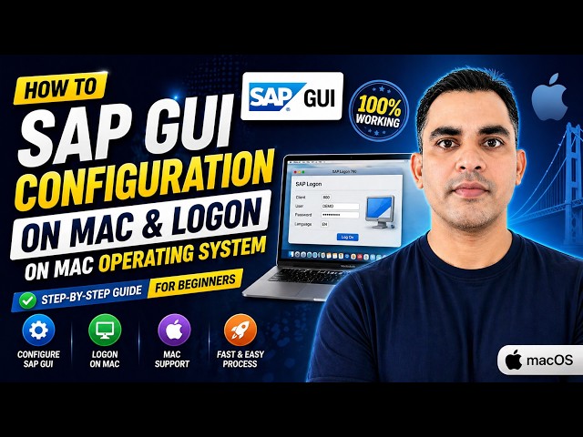 SAP GUI Configuration On MAC & Logon On MAC Operating System