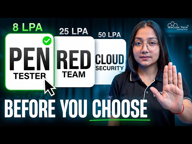 Don't Waste 2026 on the Wrong Cyber Security Career! | Pen Tester vs Red Team vs Cloud Security