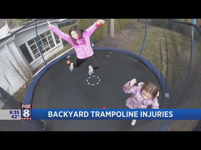 Trampoline injuries on the rise - Here's what parents need to know