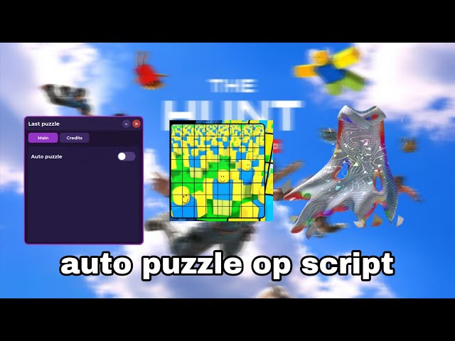 The hunt roblox 20 final puzzle script [secret puzzle] [easy ugc] [event]