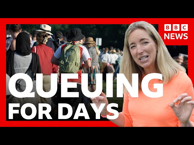 Wimbledon queue: The poshest endurance test in the world | BBC News