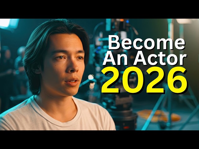 How To Become An Actor 2026